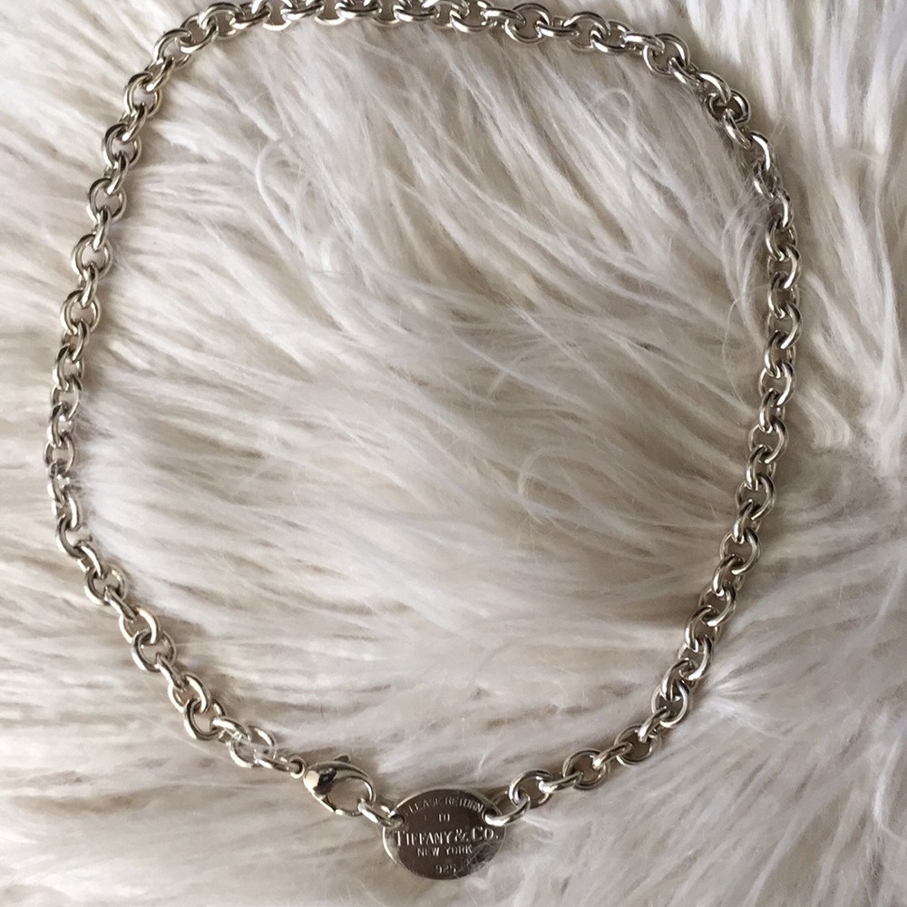 Authentic Tiffany 18 inch necklace